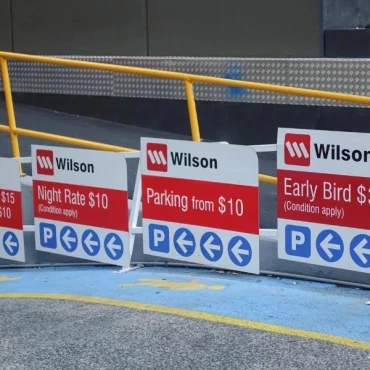 Parking Signs in Greater Western Sydney