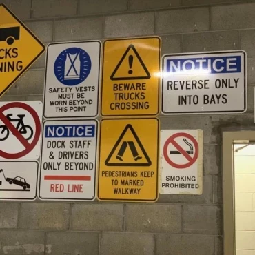 Safety Signs in Greater Western Sydney