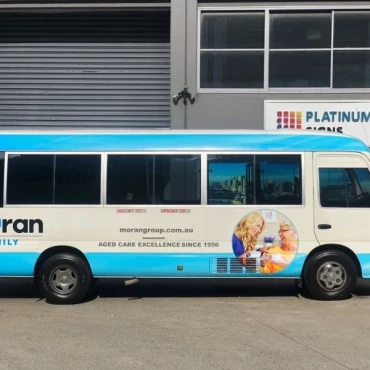 Bus Wrap in Oyster Bay