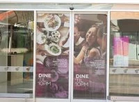 ONE WAY VISION DOOR SIGN