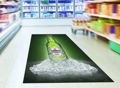 LOGO FLOOR STICKERS