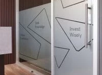 FROST FILM DOOR SIGN