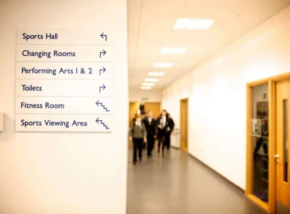 DIRECTIONAL SIGNAGE