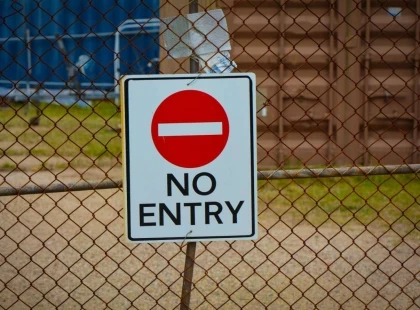 PROHIBITION SIGNS