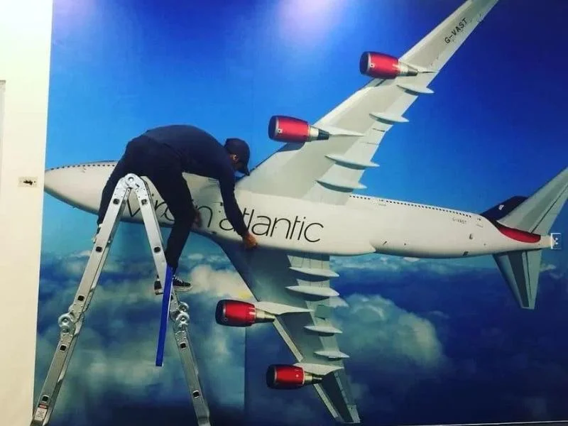 Aircraft-themed graphic